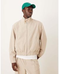 ASOS - Net Blouson-Jack Met Visgraatmotief - Lyst