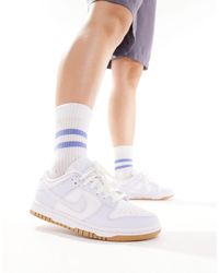 Nike - Dunk low nn - sneakers premium bianche e grigie - Lyst