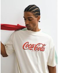 ASOS - Oversized Tee With Coca Cola Print - Lyst
