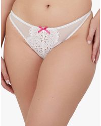 Playful Promises - Camille Broderie Thong - Lyst