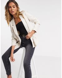 vero moda double breasted utility blazer dress