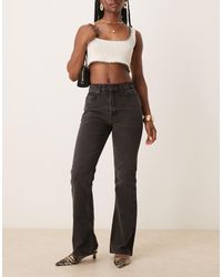 ASOS - Mid Rise Flare Jeans - Lyst