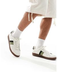 Fred Perry - B721 Leather Tape Detail Sneakers - Lyst