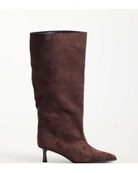 Public Desire - Lola Kitten Heel Knee Boots - Lyst