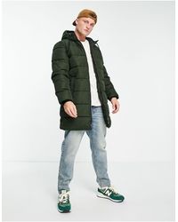 Only & Sons - Longline Heavy Weight Puffer - Lyst