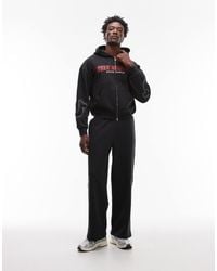 TRUE RELIGION - Big T Logo baggy Sweatpants - Lyst