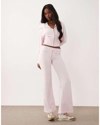 Gina Tricot - Mix And Match Slim Low Waist Sweatpants - Lyst
