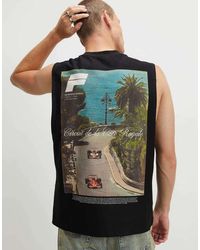 River Island - Regular Fit F1 Car Scenic Tank Top - Lyst
