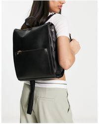 French Connection - Oversized Zip Backpack - Lyst