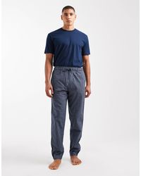 Only & Sons - Coffret cadeau pyjama à carreaux avec pantalon et t-shirt - et blanc - Lyst