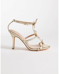 SEQWL - Lolly Heeled Sandals With Starfish Emblishment - Lyst