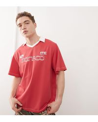 Collusion - Football Top With Monaco Print - Lyst