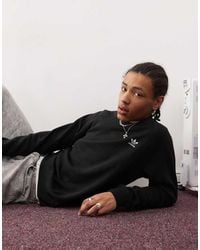 adidas Originals - Trefoil Essentials Sweatshirt - Lyst