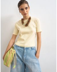 TOPSHOP - Shrunken Everyday Tee - Lyst