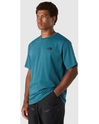 The North Face - Mountain Sketch Ss Tee Relaxed - Lyst