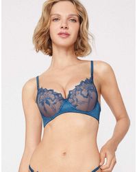 Tezenis - Berlin Flower Desire Padded Push-Up Bra - Lyst