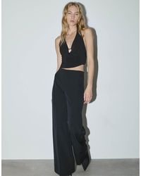 Stradivarius - Loose-fitting Smart Trousers - Lyst