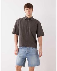 Weekday - Oversized Denim Shorts - Lyst