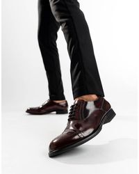 Base London - Franklin Toe Cap Oxford Shoe - Lyst