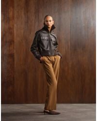 ASOS - Tailored Mid-rise Relaxed Pants With Belt And Split Hem - Lyst