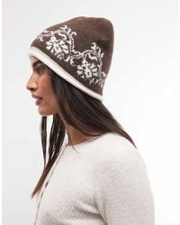 Reclaimed Vintage - Beanie With Floral Border - Lyst