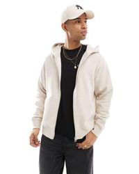 Jack & Jones - Oversized 400gsm Heavyweight Zip Hoodie - Lyst