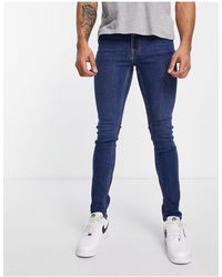 Dr. Denim Denim Ira Skinny Overall Jeans In Black for Men | Lyst