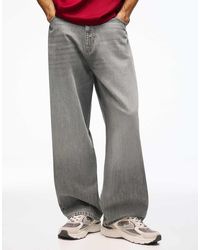 Bershka - Embroidered Neobarrel Jeans - Lyst
