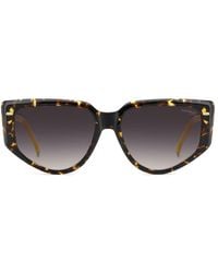 Carrera - Rectangular Sunglasses With Lenses - Lyst