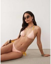 Mango - Teen String Bikini Set - Lyst