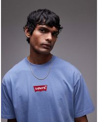 Levi's - Camiseta De Corte Vintage Holgado Con Logo De Ala De Murciélago En La Parte Central Del Pecho De - Lyst