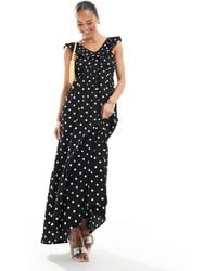 Brave Soul - – gepunktetes maxikleid - Lyst