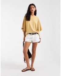 Free People - Atlas Dolman Oversized Top - Lyst