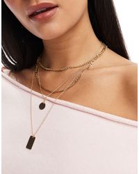 Pieces - – mehrreihige halskette - Lyst