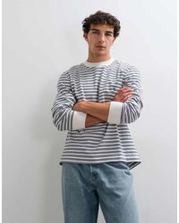 Abercrombie & Fitch - Oversized Heavyweight Long Sleeve T-shirt - Lyst