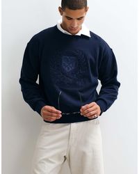Polo Ralph Lauren - Wimbledon Capsule Embroidered Crest Logo Sweatshirt - Lyst