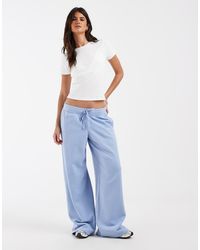 Hollister - Low Rise Wide Leg joggers - Lyst