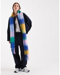 ONLY - – weicher, karierter schal - Lyst