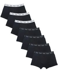 French Connection - 7 Pack Fcuk Cotton Stretch Boxers - Lyst