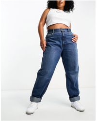 ASOS - Asos design curve – lässig geschnittene mom-jeans - Lyst
