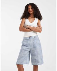 ASOS - Geruite Bermudashort - Lyst