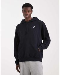 Nike - Club French Terry Oversized Hoodie - Lyst