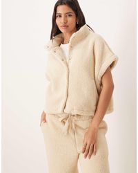 ASOS - Lounge Cuddle Fleece Vest - Lyst