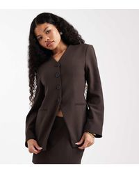 Only Petite - Gestructureerde Blazer - Lyst
