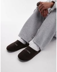 Tommy Hilfiger - Teddy Slippers - Lyst