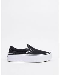 vans plateau slip on