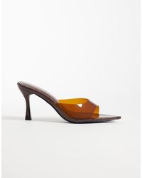 SIMMI - Simmi London Shona Heeled Mule Sandals - Lyst