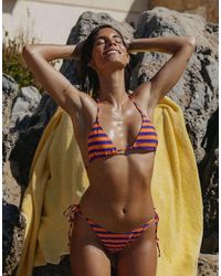 Bright Swimwear - Melody Enus Triangle Bikini Top - Lyst
