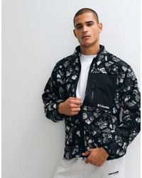 Columbia - Street Tech Csc Mtn Printed Fleece - Lyst