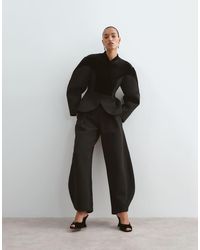 ARRANGE - Premium Tailored Barrel Leg Pants Set - Lyst